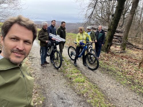 Kickoff Wienerwald Tourismus mit Johanna Mikl-Leitner, Gerald Oitzinger, Andreas Weiß, Michael Wollinger, Andreas Mocha