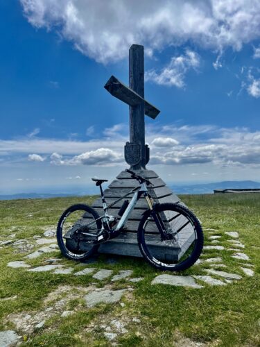 Mondraker Neat Tour auf den Hochwechsel mit TQ HPR 50 Antrieb