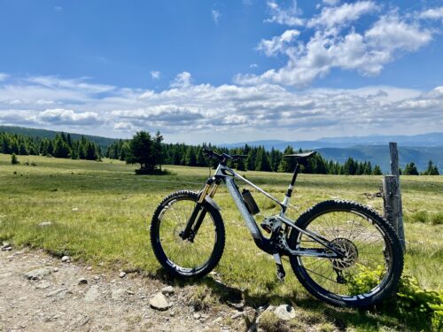 Mondraker Neat Tour auf den Hochwechsel mit TQ HPR 50 Antrieb