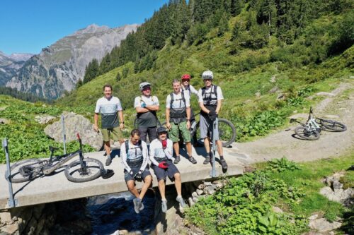 Bike-Team-Urlaub in Lech am Arlberg