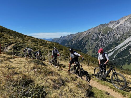 Bike-Team-Urlaub in Lech am Arlberg