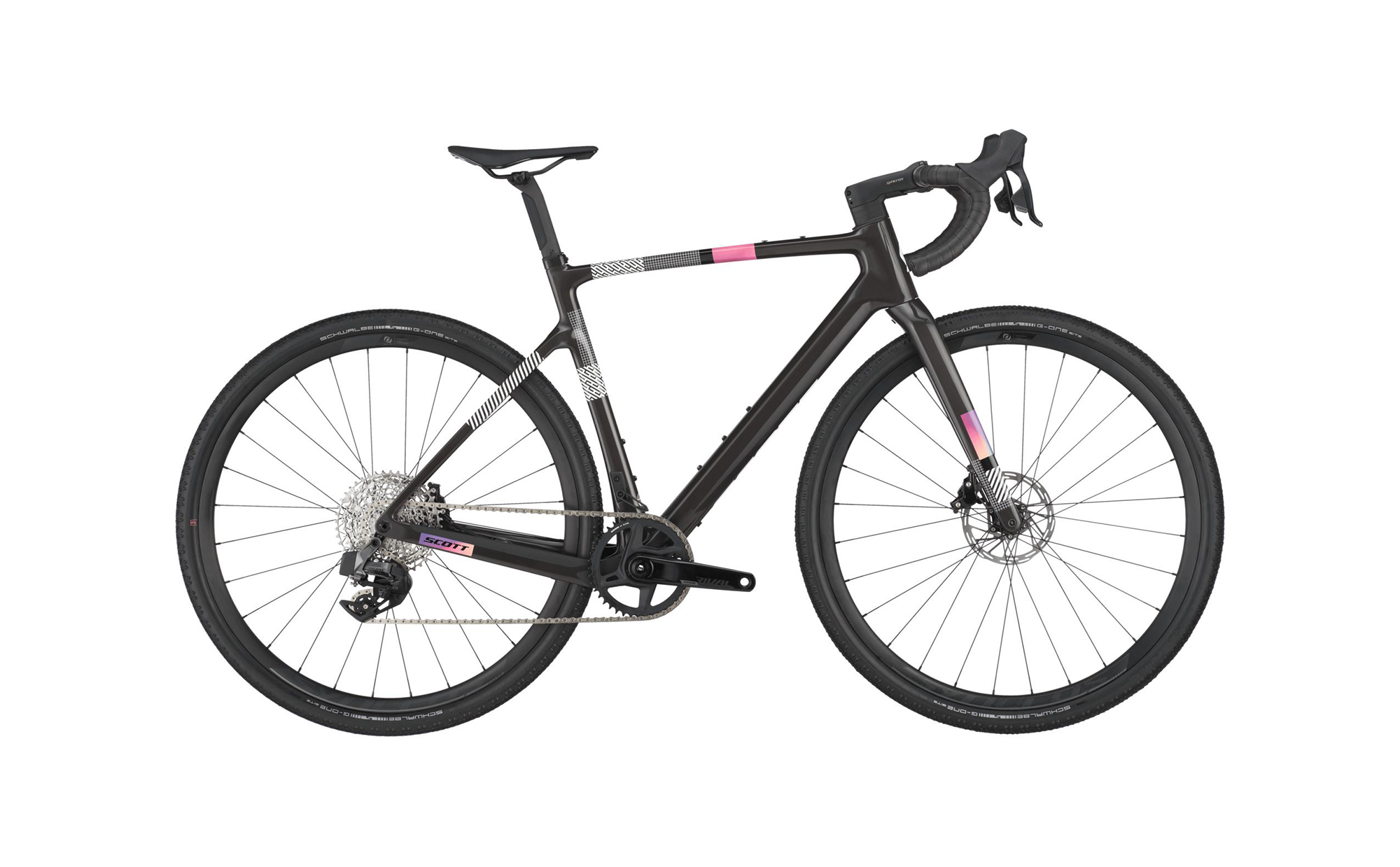 Scott Addict Gravel 30 Carbon Black